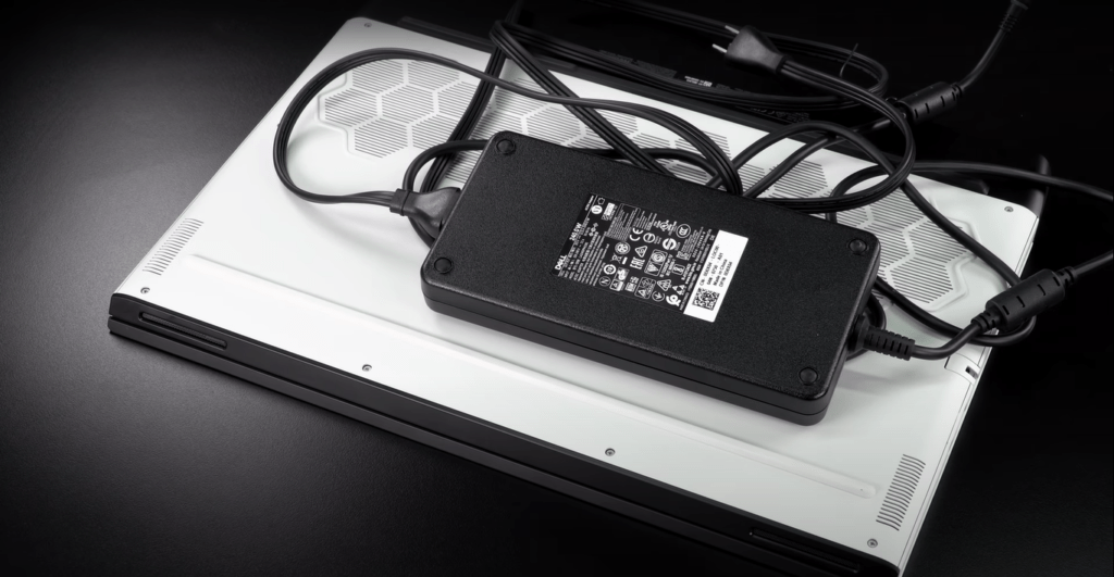 Alienware m17 R4 gaming laptop charging adaptor