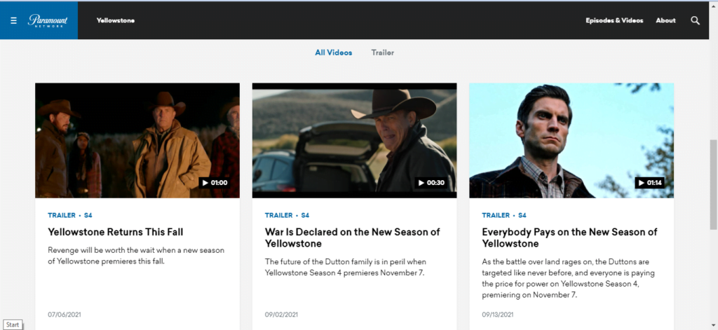 How to watch yellowstone season 1-3 for free | How to stream yellowstone