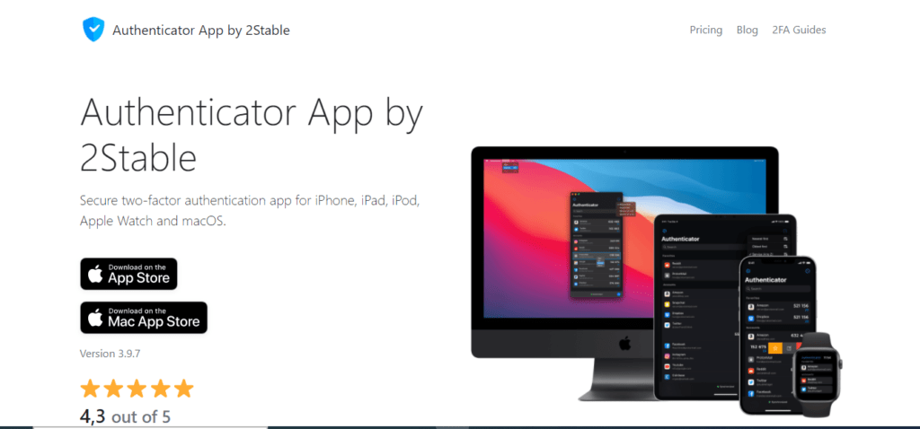 Authenticator App by 2Stable