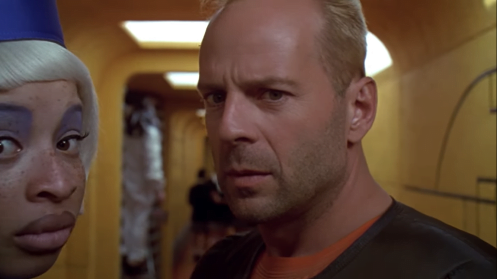 bruce willis in The Fifth Element movie