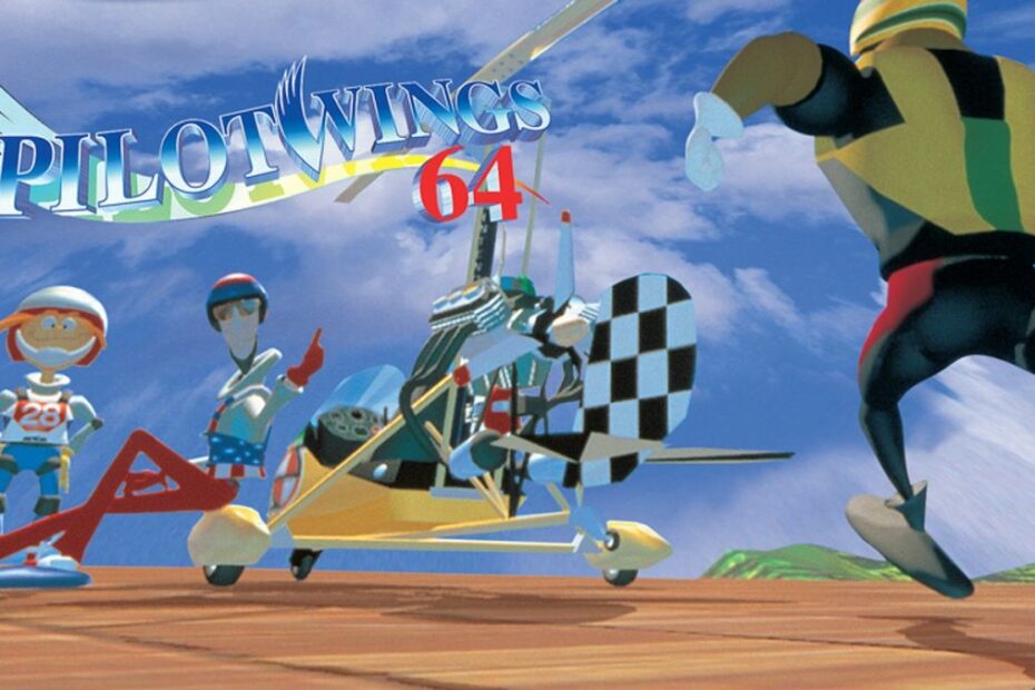 Pilotwings 64 promotional render